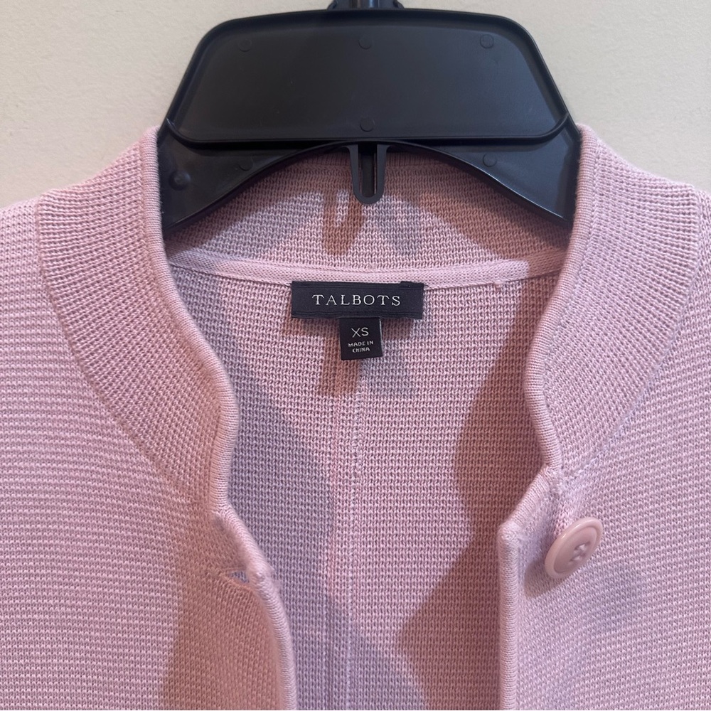 Talbots Sweater Button Up - Picture 5 of 7